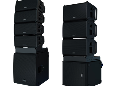 QSC L Class系列LA108 LA112智能有源线阵扬声器 固定安装流动舞台演出音响设备