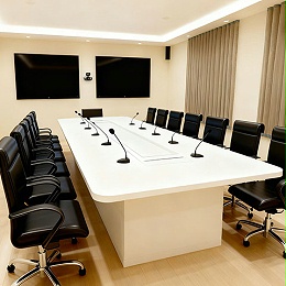 数智赋能企业办公|打造安全高效智慧会议室音响系统新场景