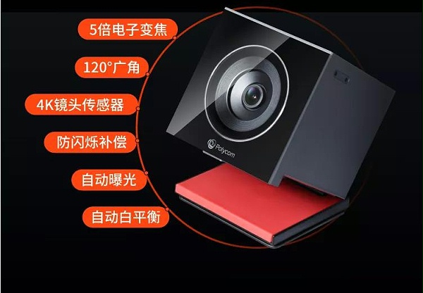 宝利通(Polycom)EagleEye Cube USB/HDCI视频会议高清摄像头 