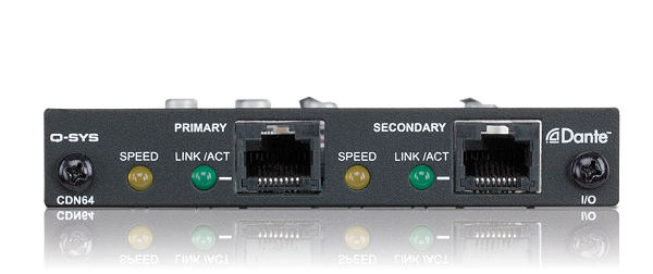 QSC数字音频处理器QSC CDN64 接口原厂